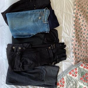 Maternity bottoms bundle - Gap, H&M, Loft, Isabel